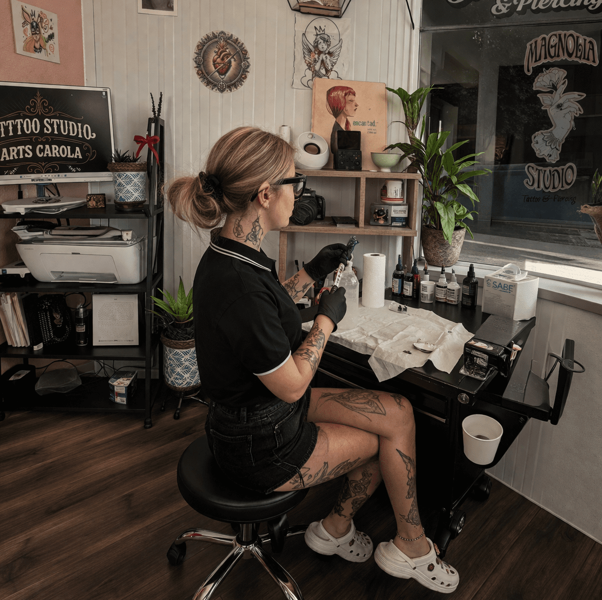 Tatuadora en Talavera de la reina